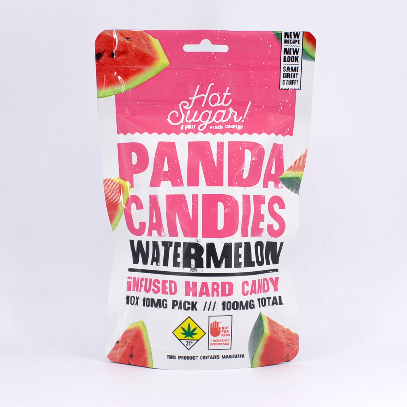 Photograph of product: Watermelon Panda Candies | 10pk