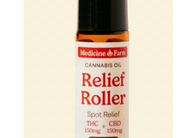 Photograph of product: Medicine Farm Botanicals | 1:1 Relief Roller | 150mg