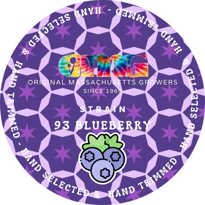 Photograph of product: OMG - 93 Blueberry (Headstash) - 3.5g