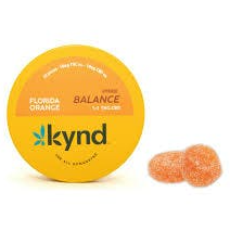 Photograph of product: Balance Florida Orange 1:1 TH-oui:CBD (H) - Gummies (100mg)