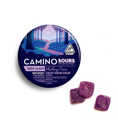 Photograph of product: Camino Sours | Blackberry Dream 1:1:1 | 100mg