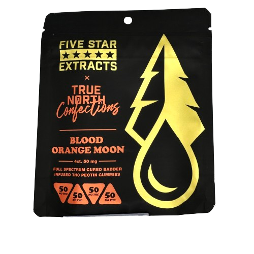 Photograph of product: Blood Orange Moon Badder Infused Gummies 4pc