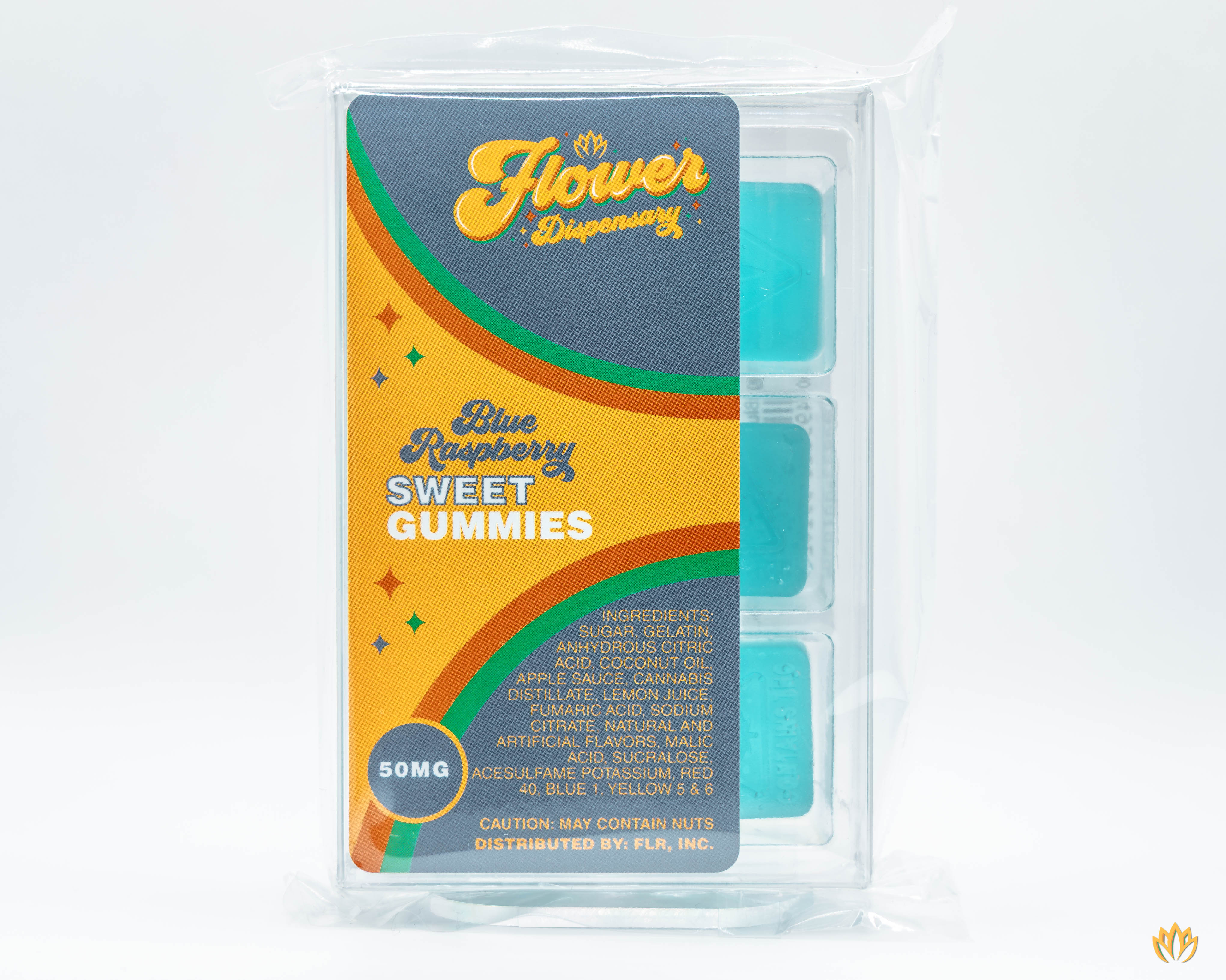 Photograph of product: Sweet Gummies Blue Raspberry 50mg