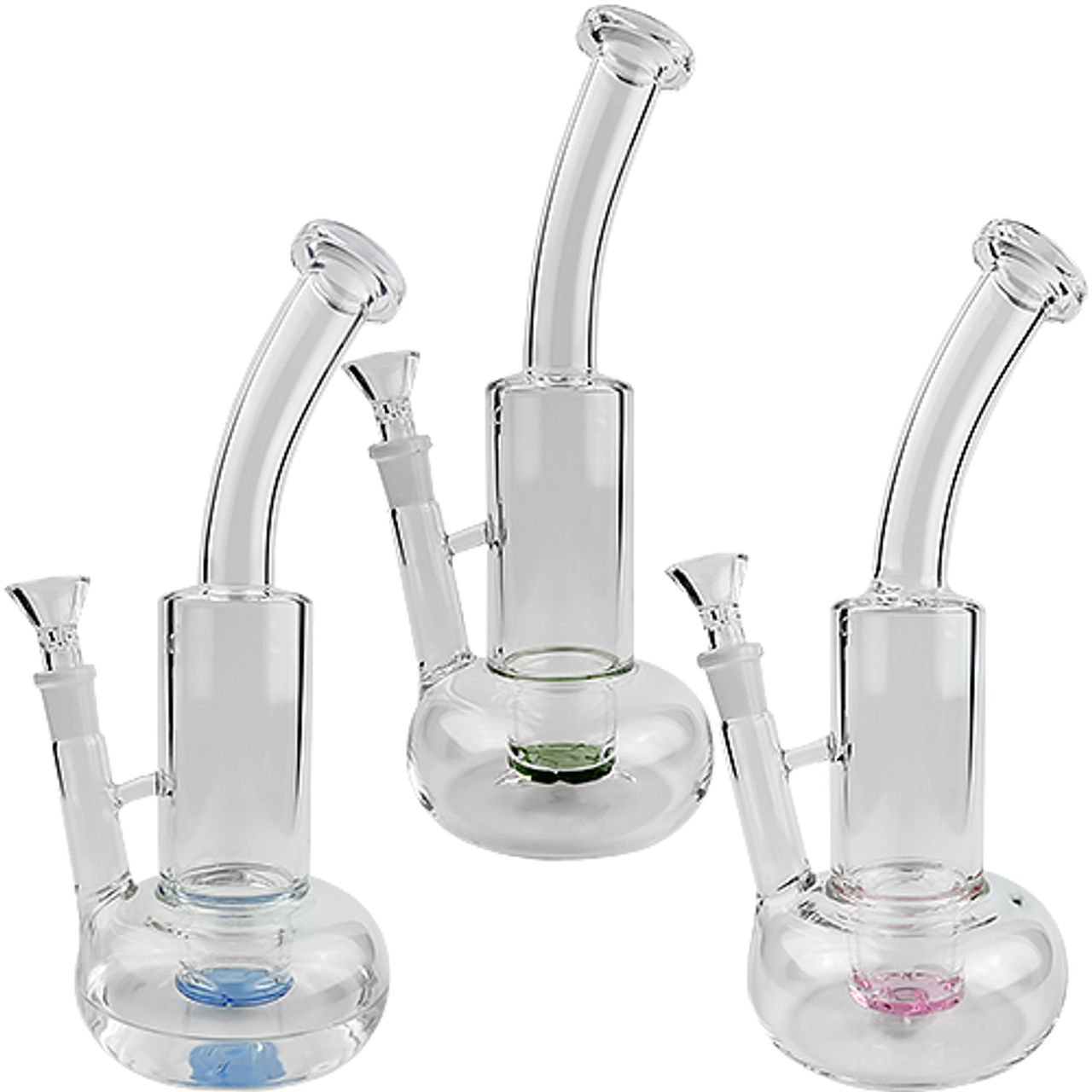 Photograph of product: 10" Vortex Turbine Perc Bong