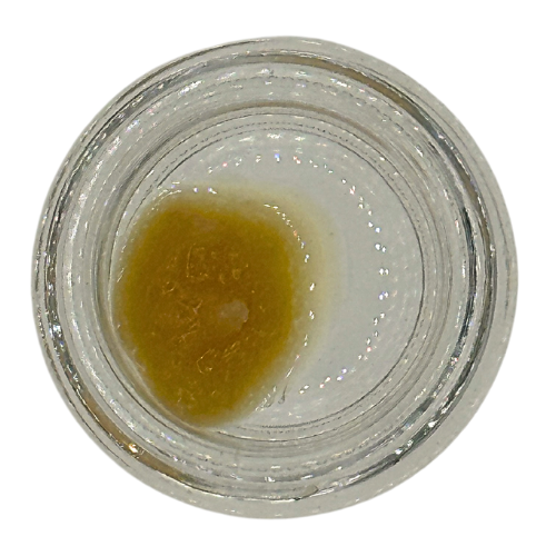 Photograph of product: Trap House Company Lycheeba Ear Cured Resin 1g
