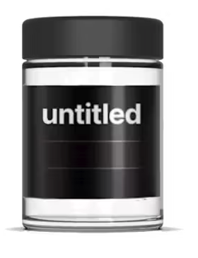 Photograph of product: Untitled Greenhouse "Bigs" Whole Flower Jar - Durban Poison (Oui'd) - 3.5g