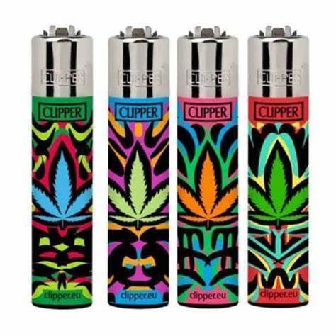 Photograph of product: Clipper Lighter - Passion Leaves