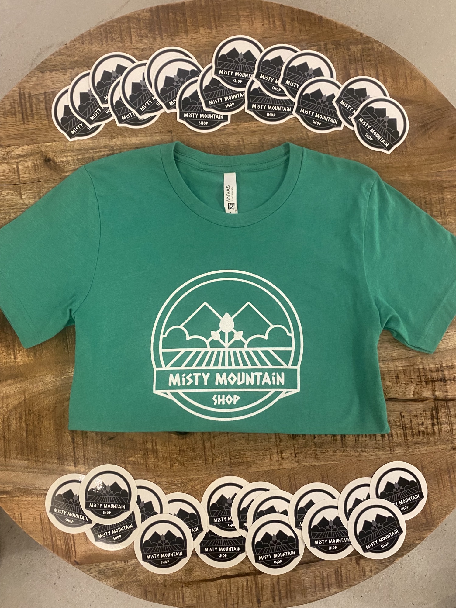 Photograph of product: Green Tee (XS)
