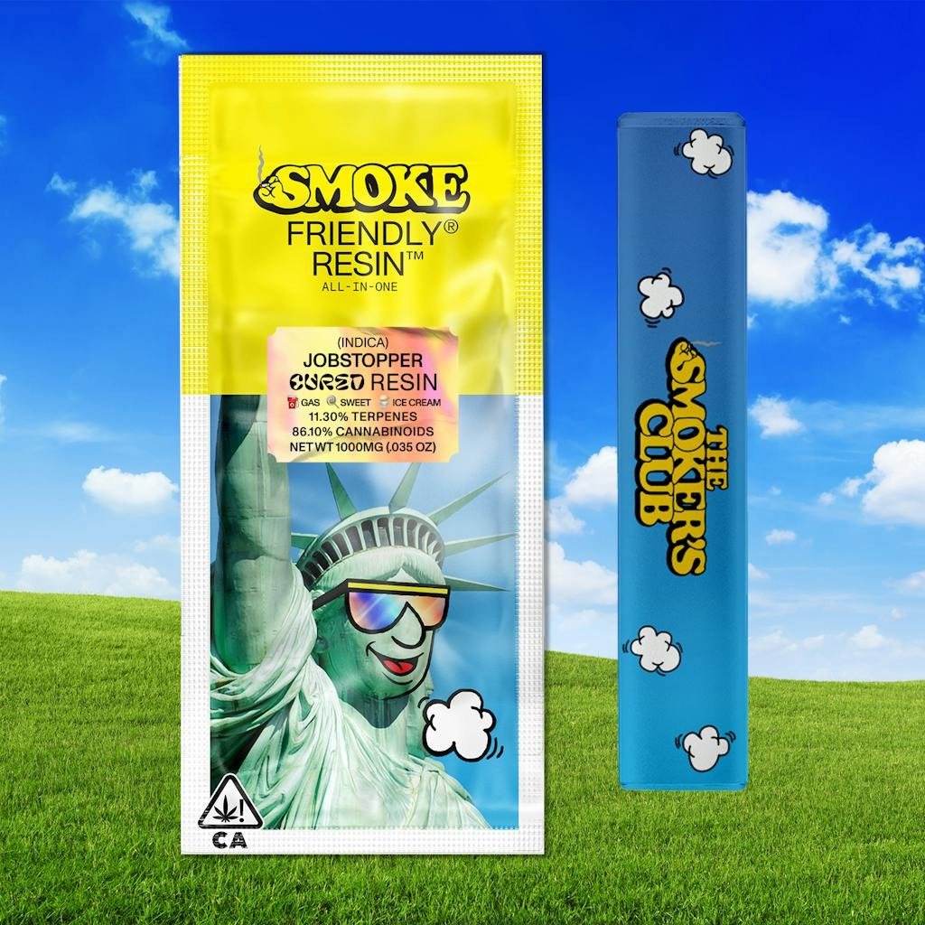 Photograph of product: Friendly Brand x The Smoker's Club - Jobstopper [1000mg] - 1g