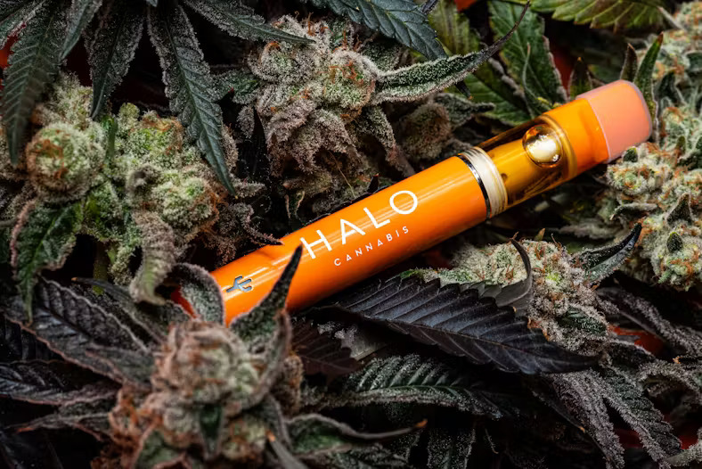 Photograph of product: Halo Oui'd Live Resin Tank 1g - Rntz Muffin