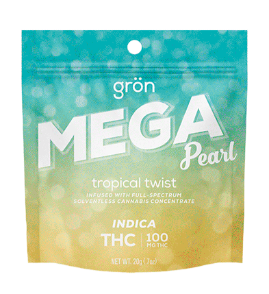 Photograph of product: Tropical Twist Mega Pearl TH-oui | 100mg