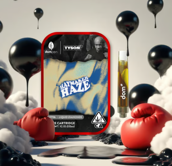 Photograph of product: Haymaker Haze Liquid Diamonds Cartridge 1g