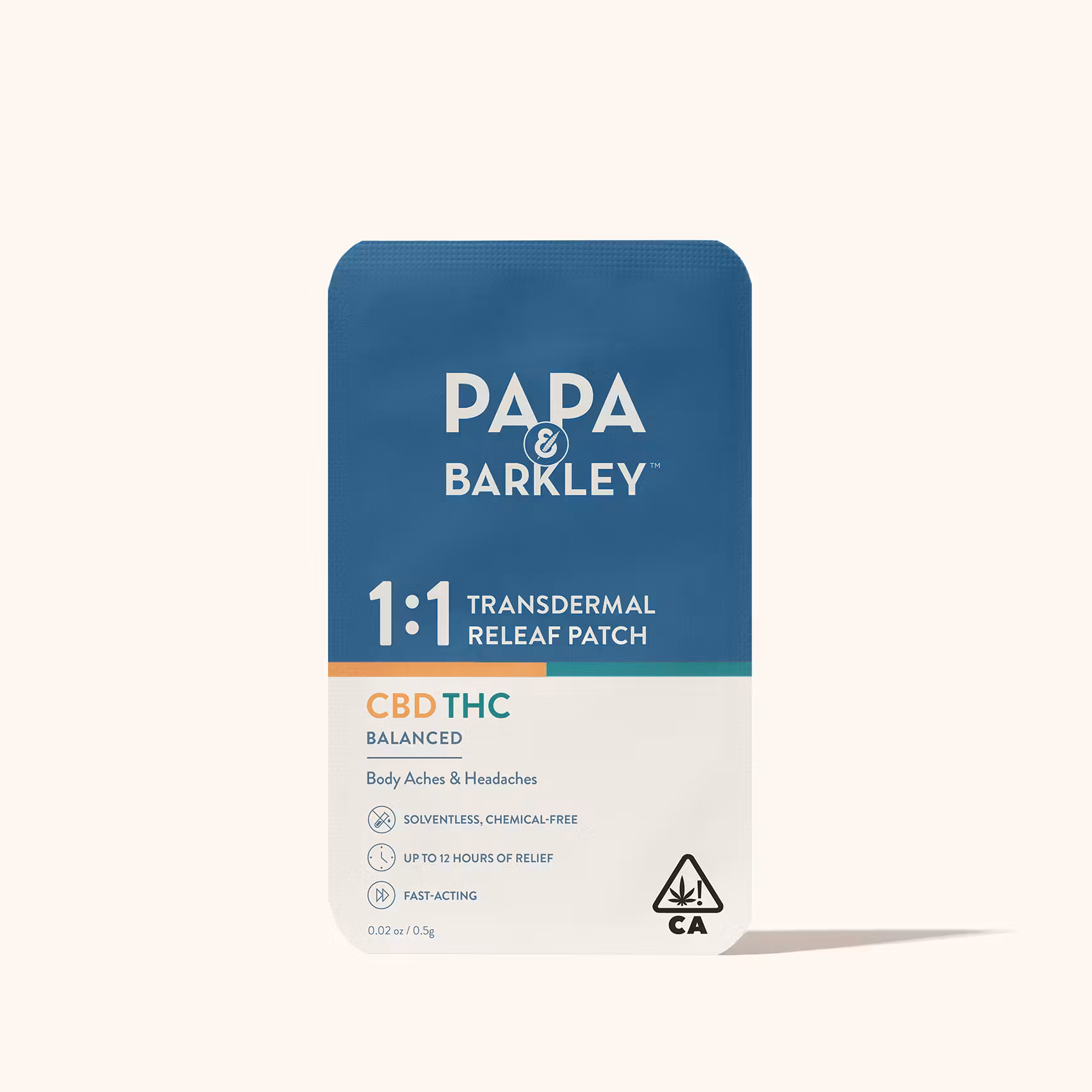 Photograph of product: Papa & Barkley | Releaf Patch | TH-oui:CBD 1:1