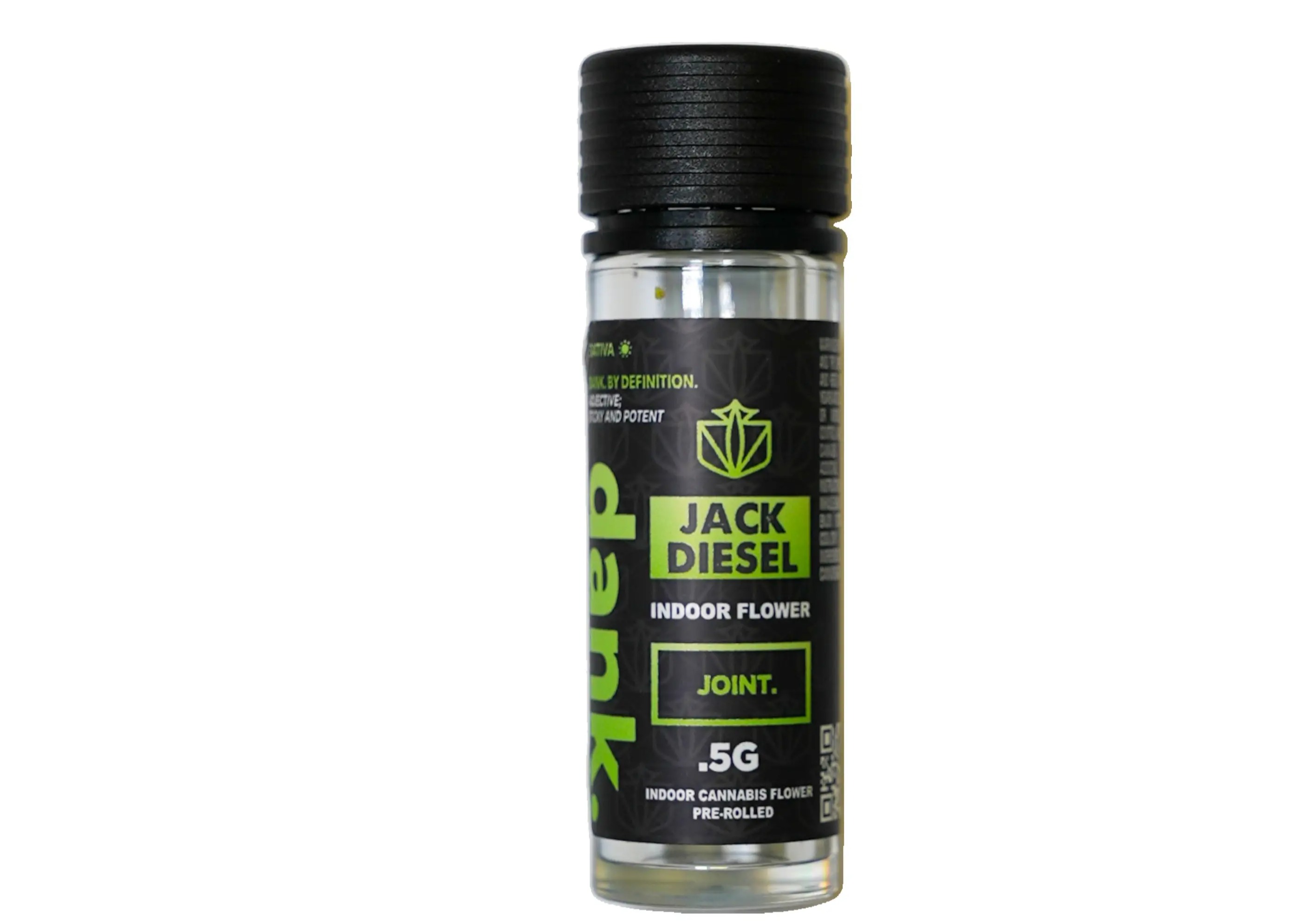 Photograph of product: Dank | Jack Diesel | Indoor Flower | Pre-Roll 0.5g
