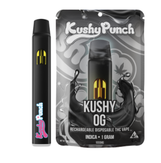 Photograph of product: Kushy Punch Kushy OG Oui'd AIO 1g