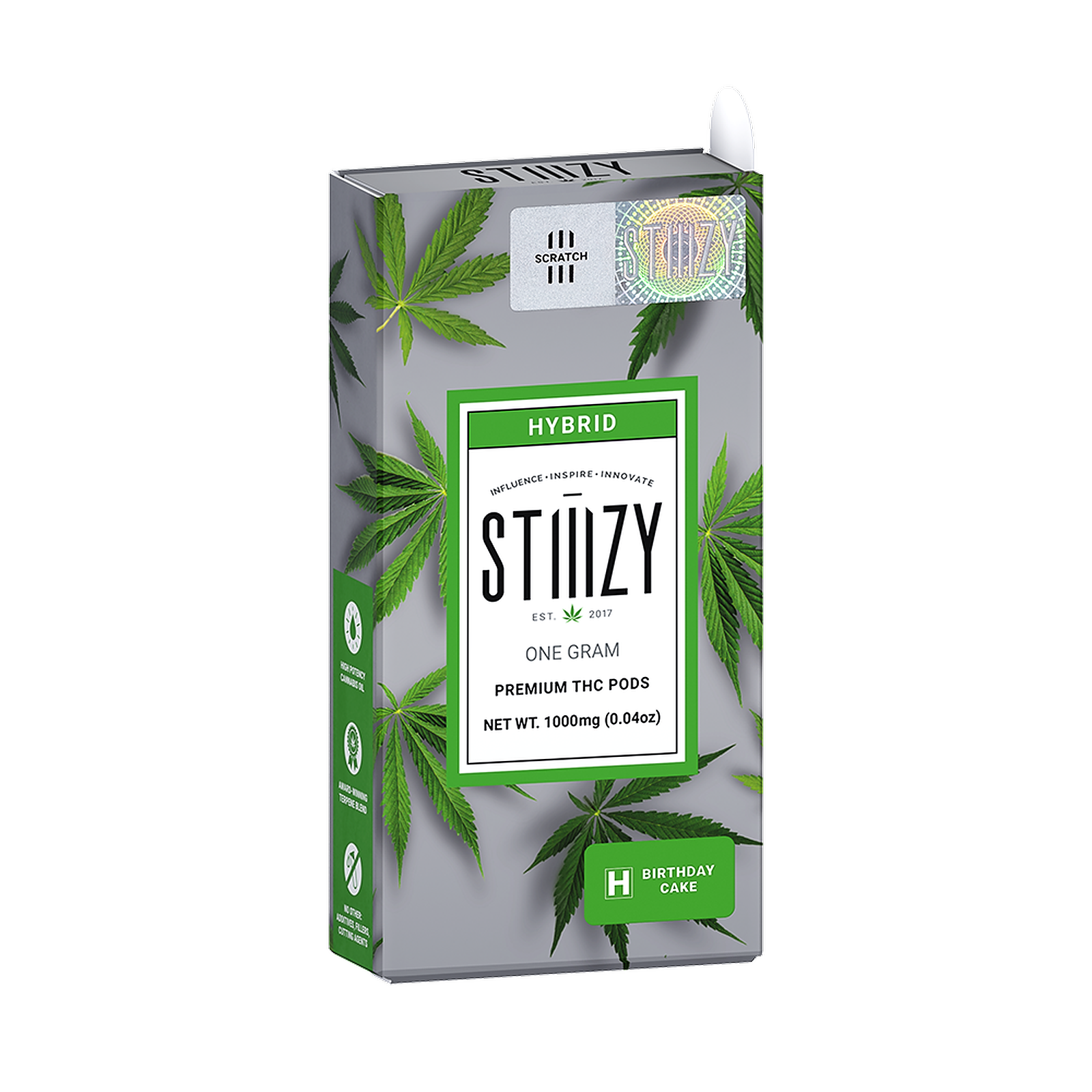 Photograph of Product: (92415) Stiiizy 850mg Birthday Cake Cart