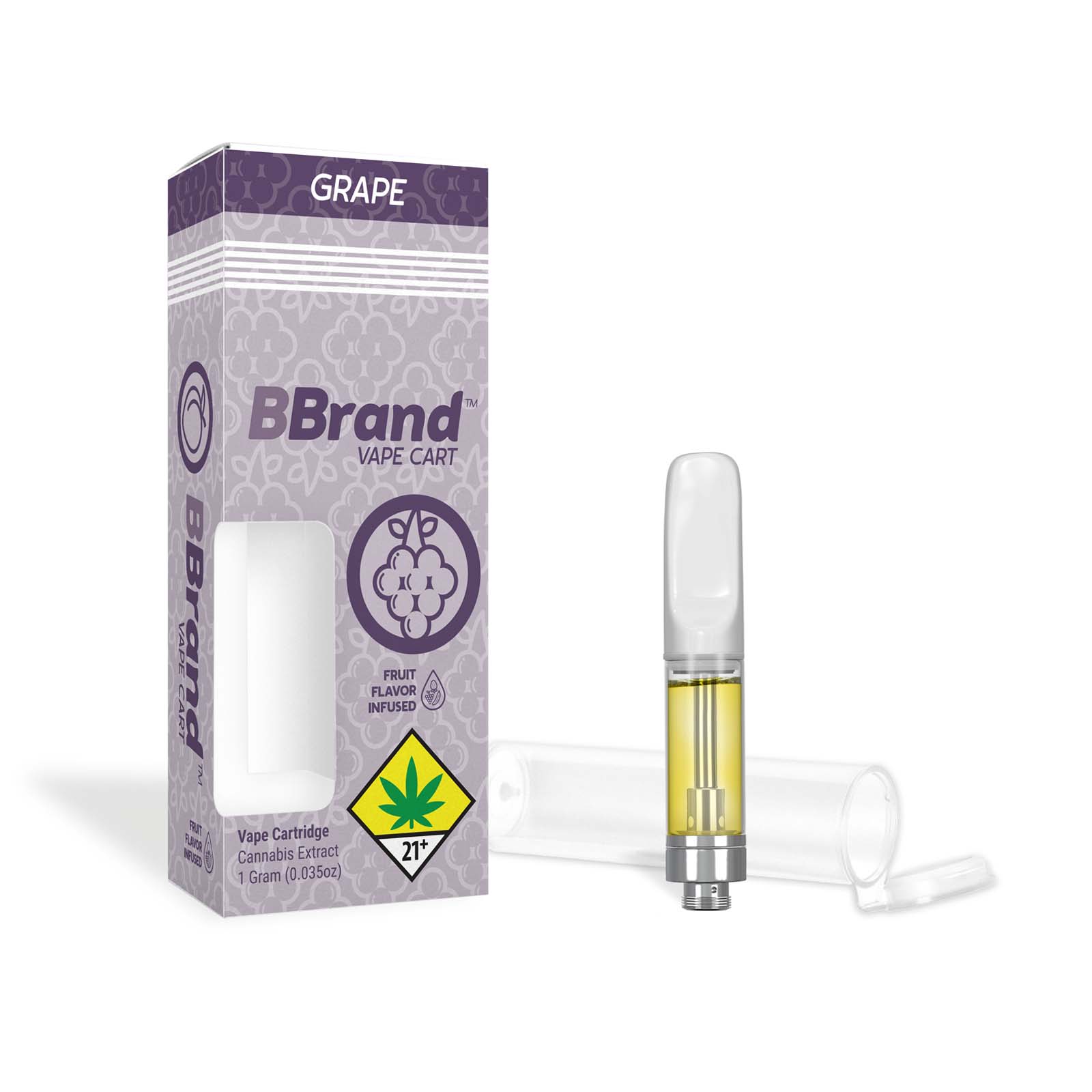 Photograph of product: Grape Fruit Flavored Cartridge | 1g