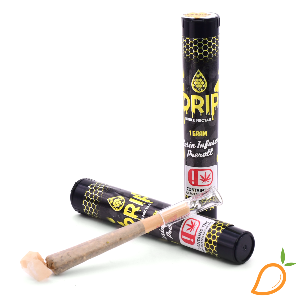 Photograph of product: 1.3g Sherb N Runtz X Terp Daddy Live Rosin Infused Preroll Noble Nectar