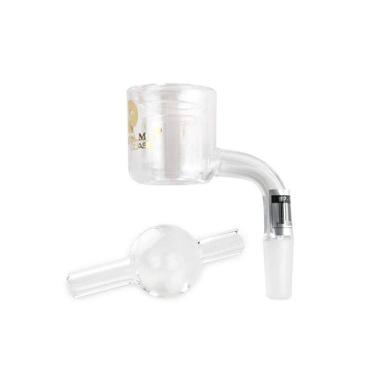 Photograph of product: TSUNAMI 14MM MALE THERMAL QUARTZ BANGER WITH CARB CAP