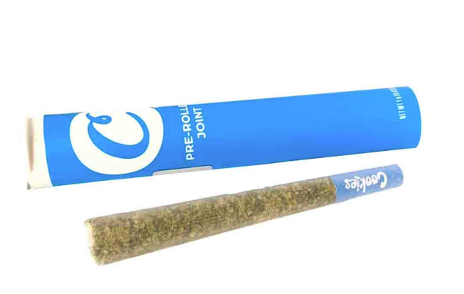 Photograph of product: Cookies Single Full Flower PreRoll - Black Cherry Gelato