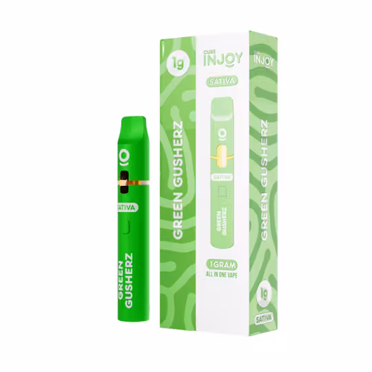 Photograph of product: Injoy - Disposable - (S) Green Gushers 2g