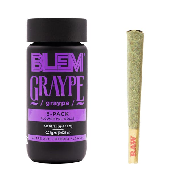Photograph of product: Graype | 5-Pack Pre-Roll