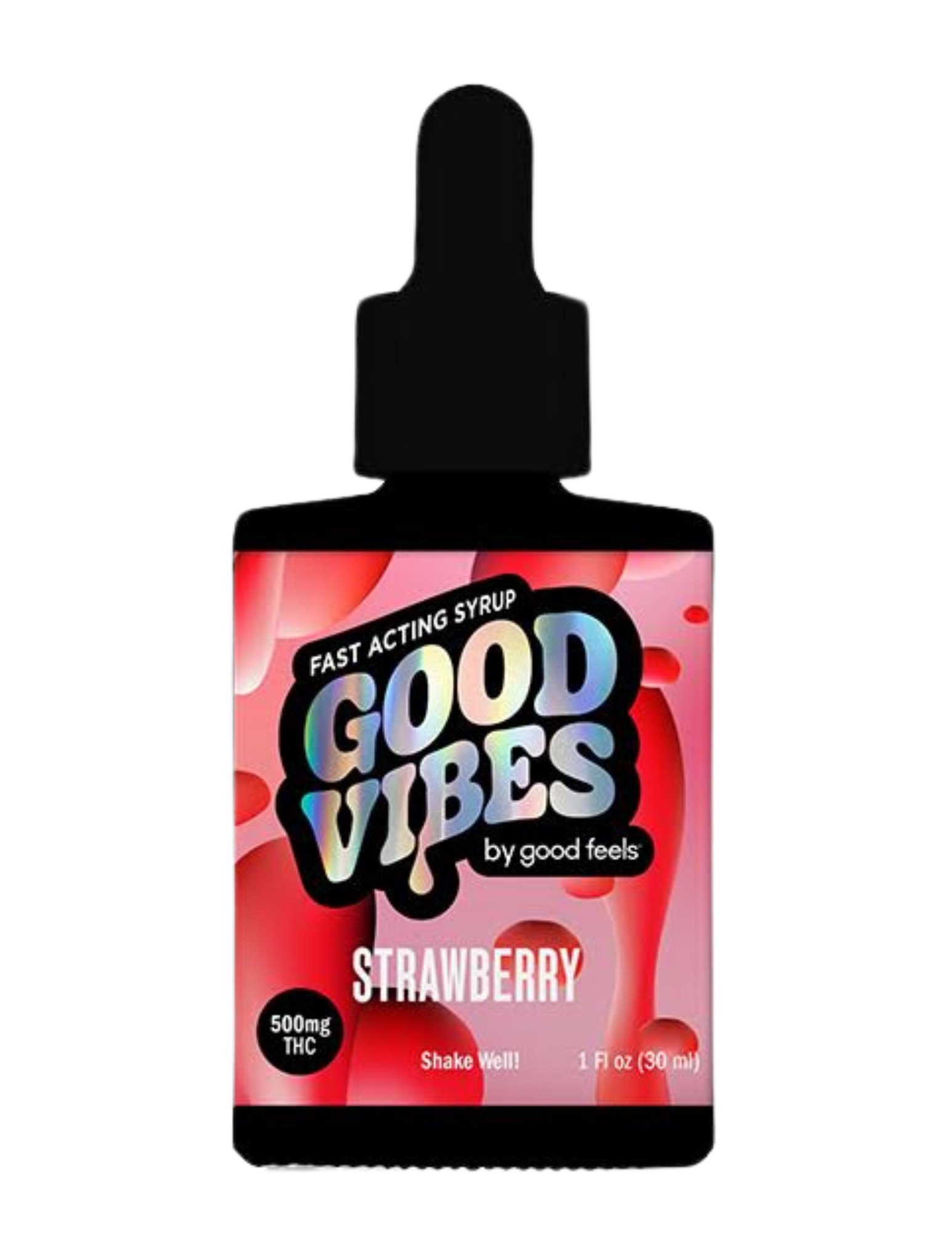 Photograph of product: Strawberry "Fast-Acting" Syrup | 500mg