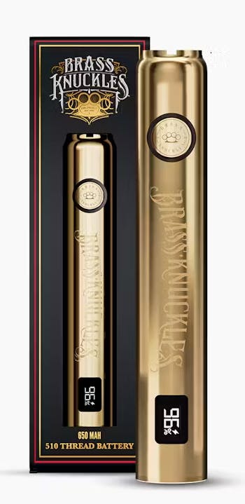 Photograph of product: Brass Knuckles | Brass | 510 Battery