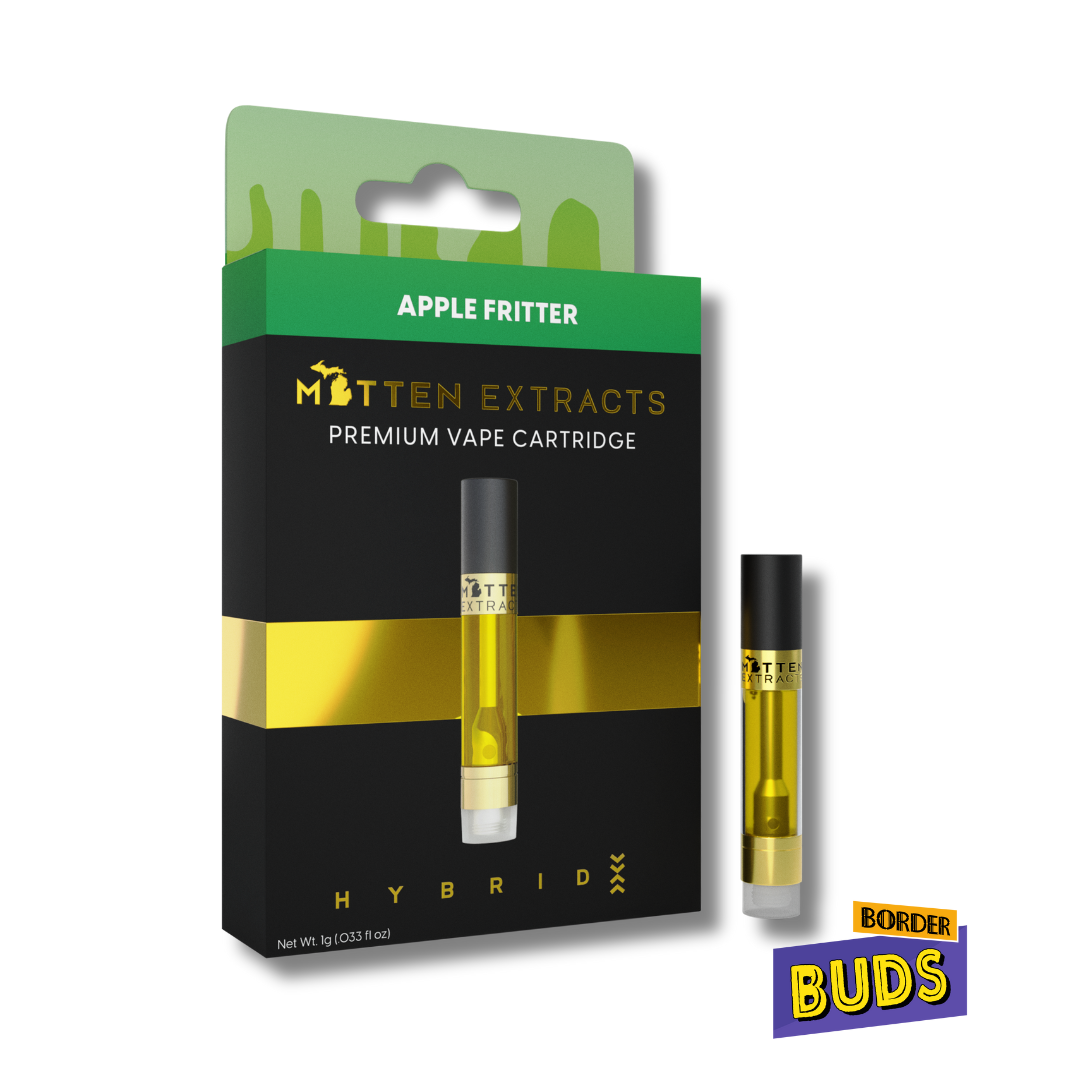 Photograph of product: Apple Fritter | Mitten Extracts | 1g | Cartridge