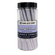 Photograph of product: Blazy Susan Purple King Size Cones 3 PACK - Regular