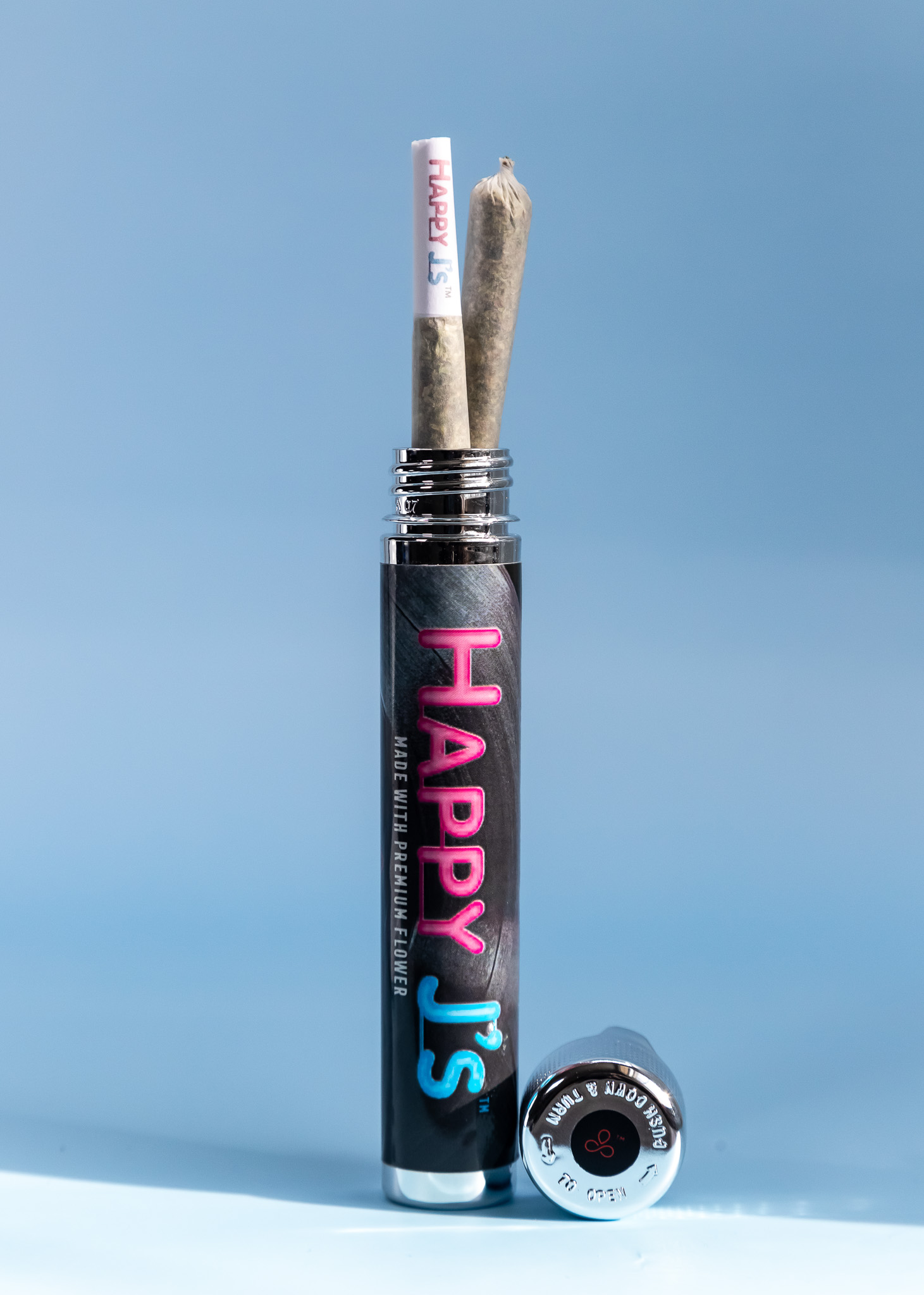 Photograph of Product: Happy J's: Midnight Circus Pre-Roll 2-Pack