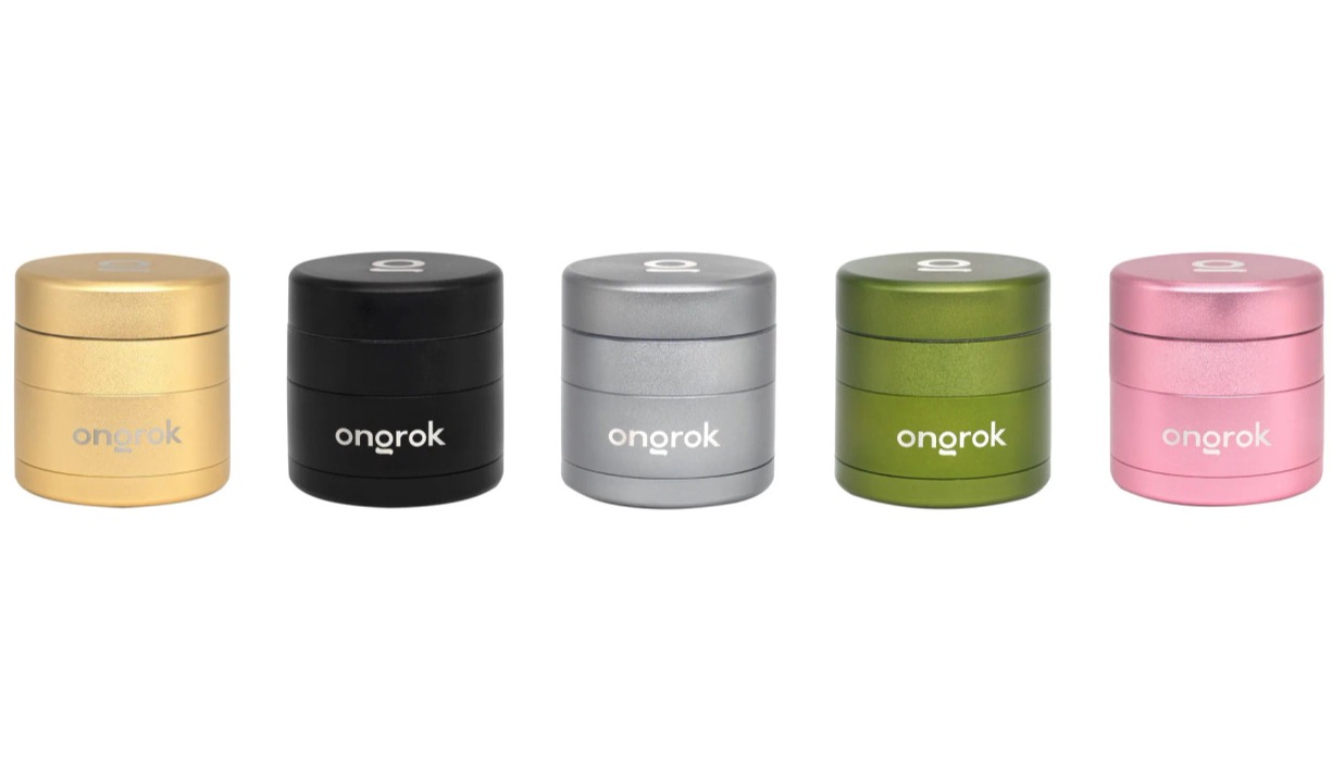 Photograph of product: (ONGROK) 55mm Grinder | Assorted Colors