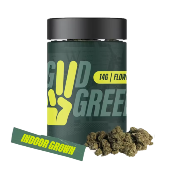Photograph of product: Good Green | White Durban (S) |  Whole Flower - 28g