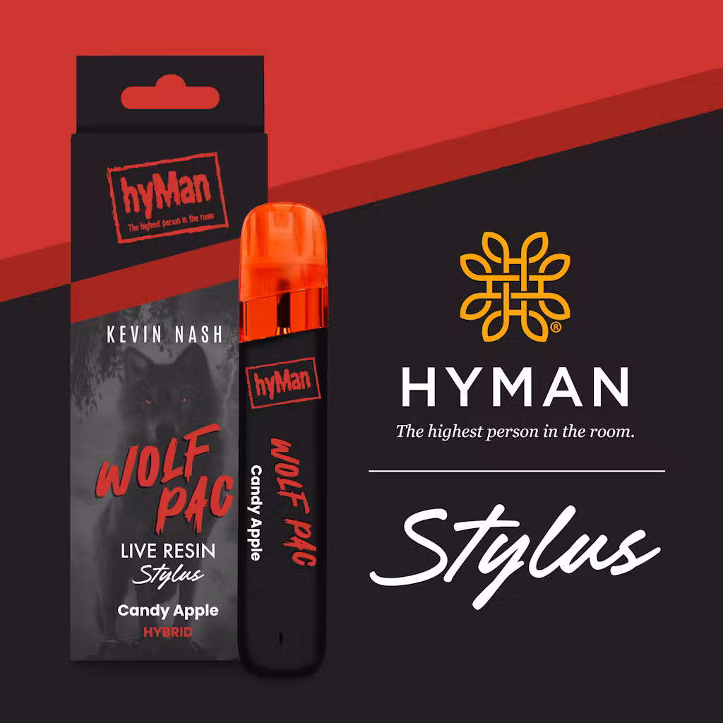 Photograph of product: Hyman - Kevin Nash - Wolf Pac - 1g Live Resin AIO Stylus
