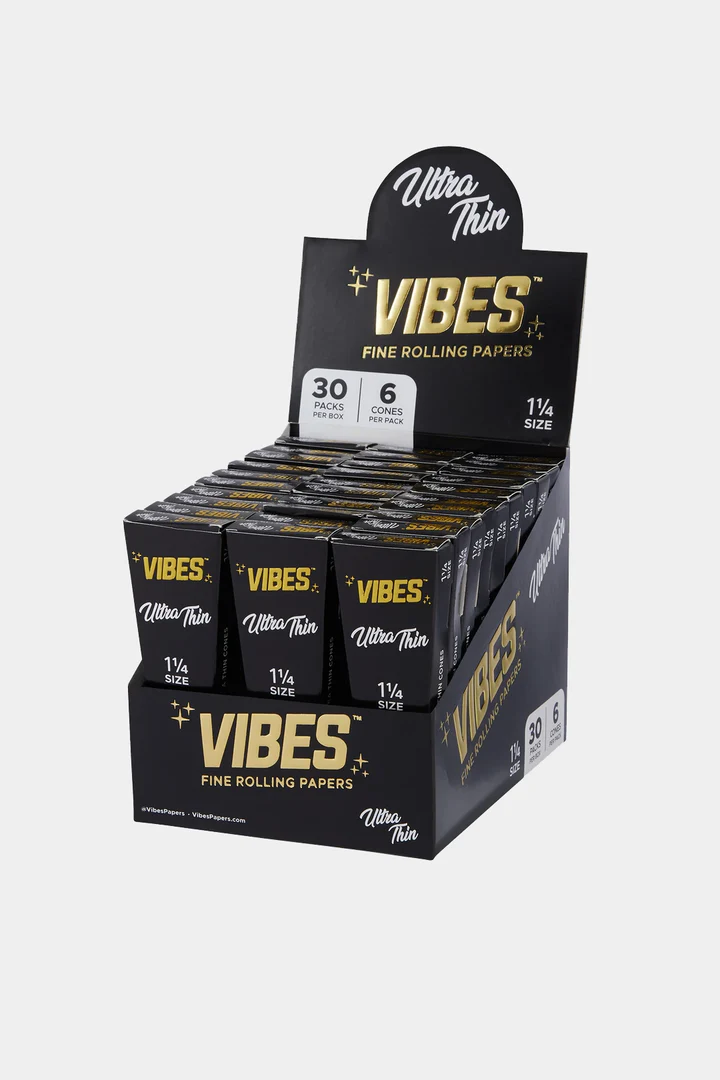 Photograph of product: Vibes | Cones Box 1.25" | Ultra Thin