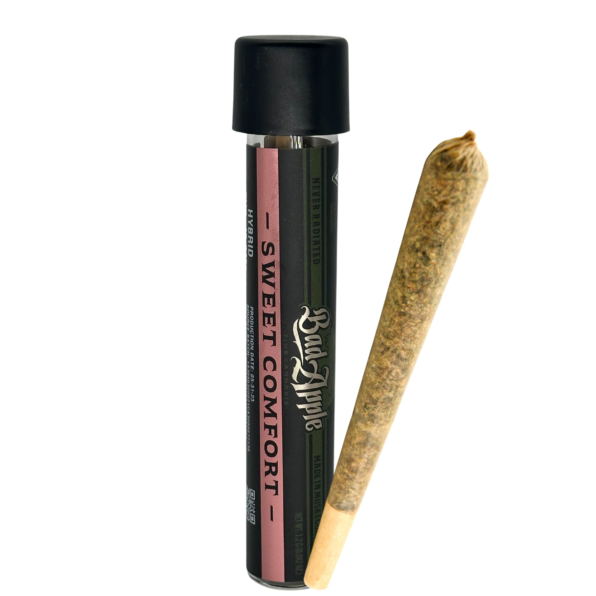 Photograph of product: Bad Apple-Sweet Comfort- Infused Pre Roll-1.2G