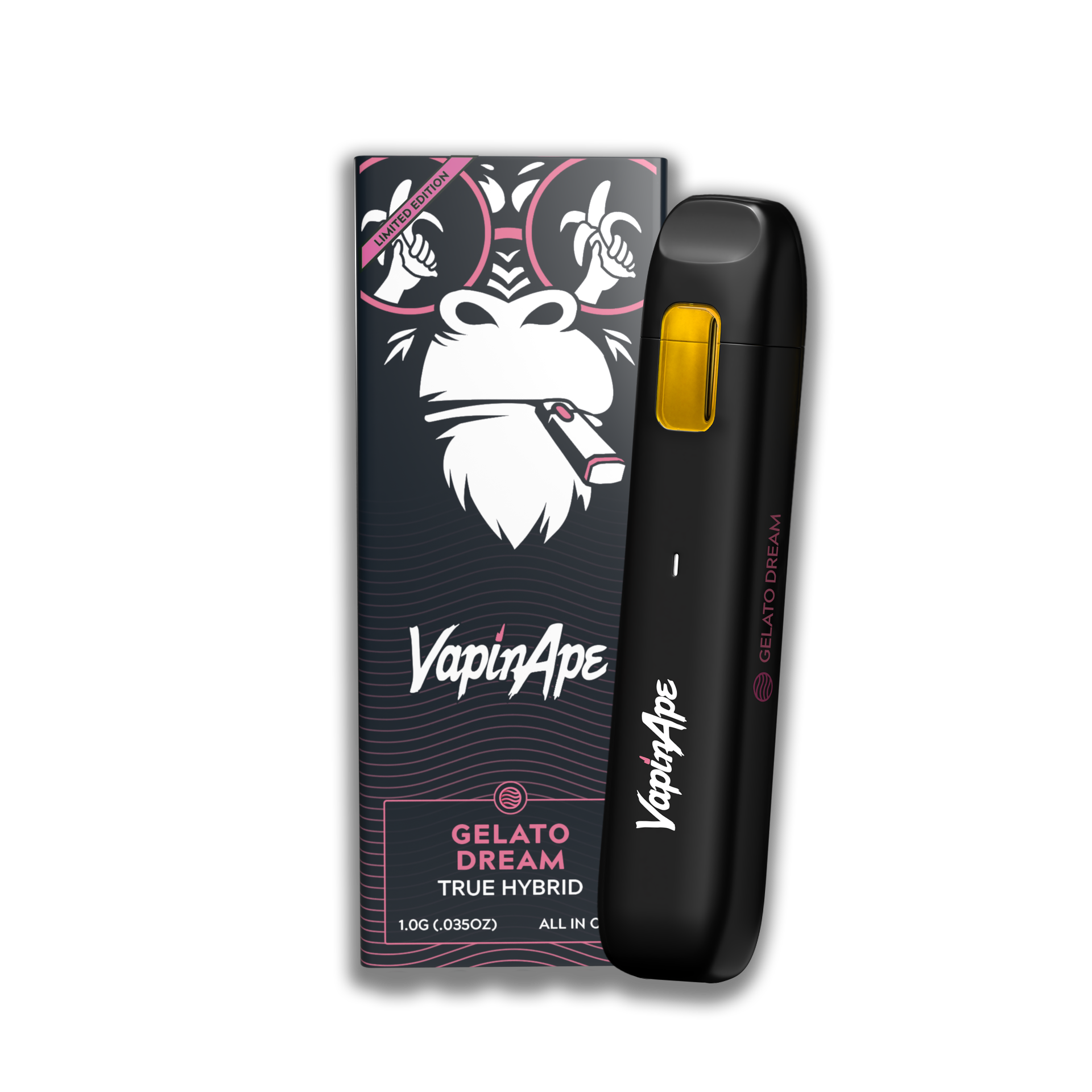 Photograph of product: Vapin Ape Gelato Dream All-In-One Vape | 1g
