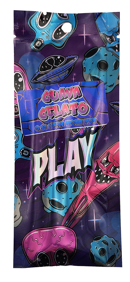 Photograph of product: Guava Gelato au chocolat Rosin Disposable | PLAY