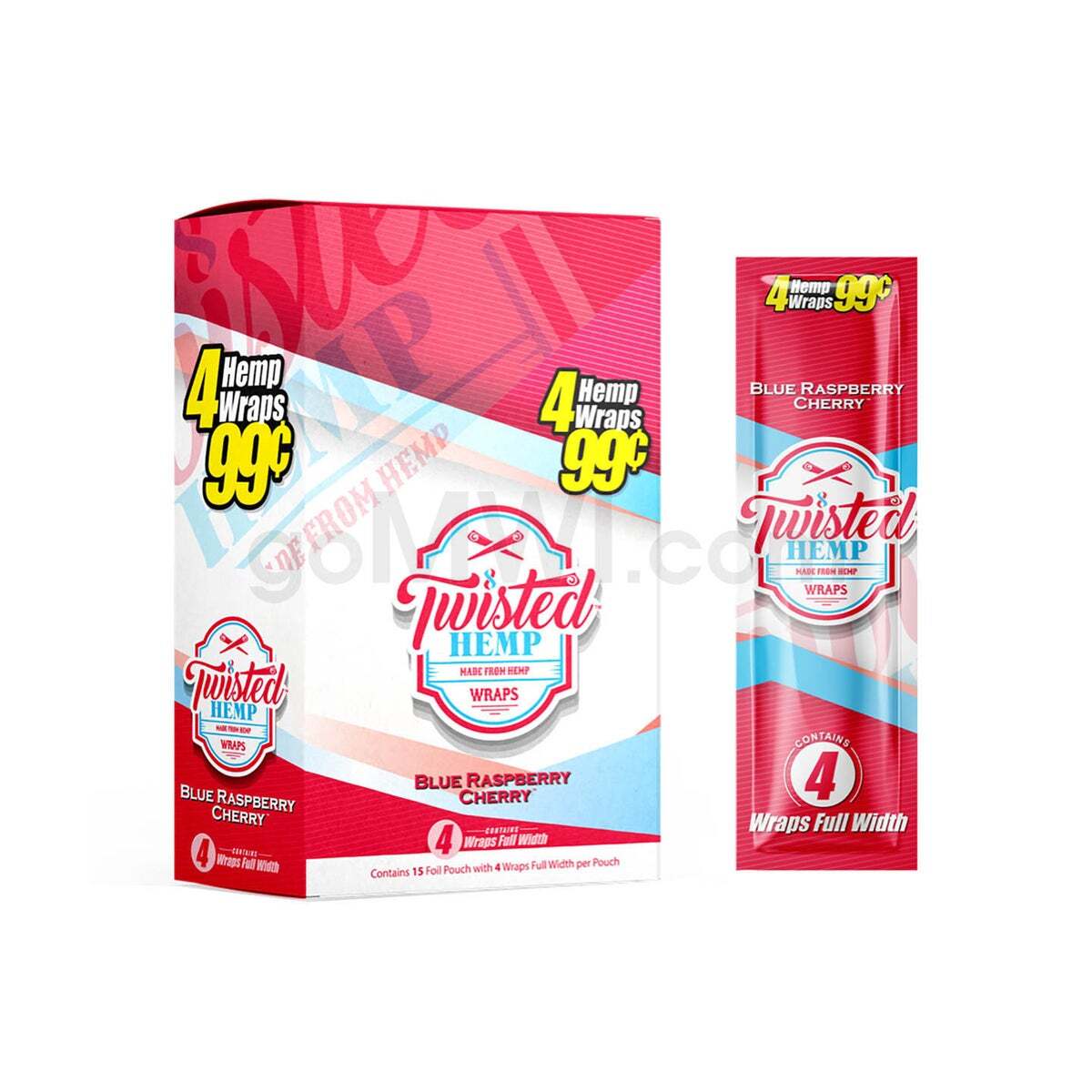 Photograph of product: Twisted Hemp Wraps - Sweet