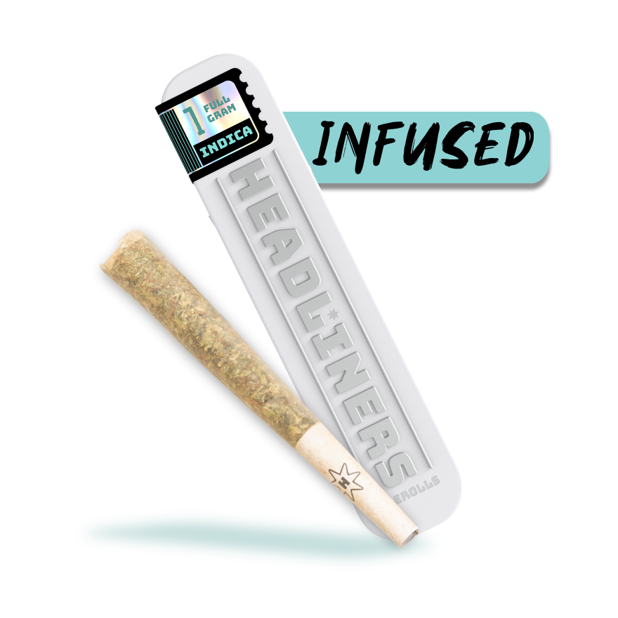 Photograph of product: Headliners Sour D IBL 1g Infused Pre-Roll