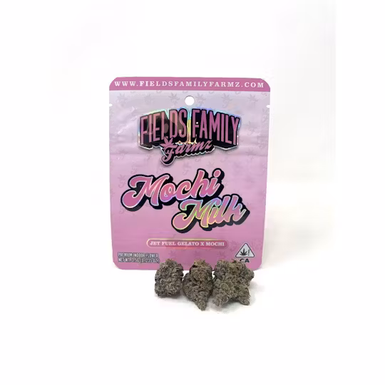 Photograph of product: Fields Family Farmz 3.5g Mochi Milk