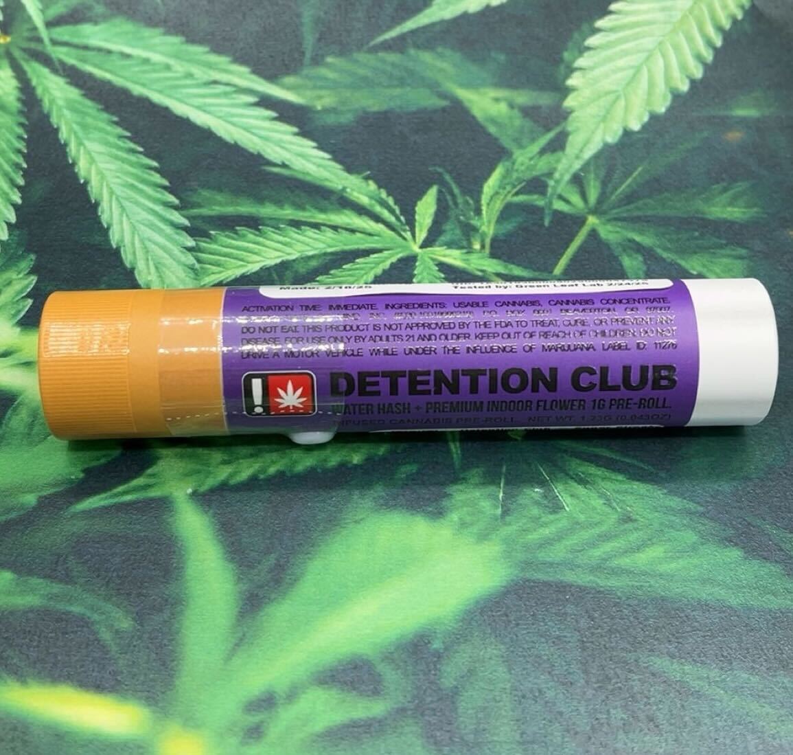 Photograph of product: Ice au chocolat Infused Pre Roll | Pure Michigan | 1g
