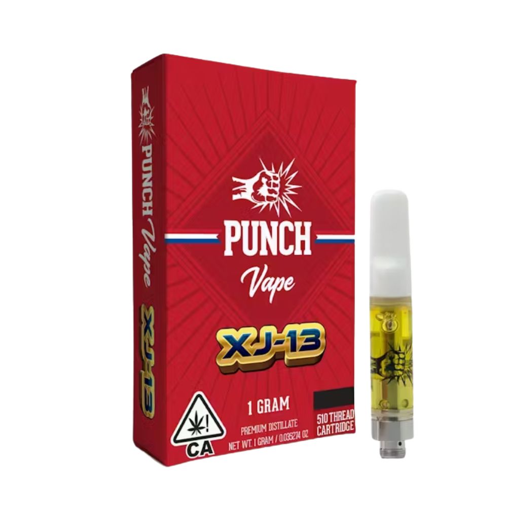 Photograph of product: XJ-13 - DISTILLATE CART 1G - PUNCH EXTRACTS