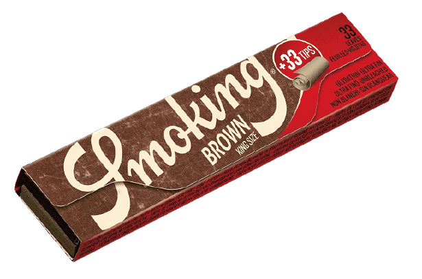 Photograph of product: Brown King Size Smoking Papers Unbleached