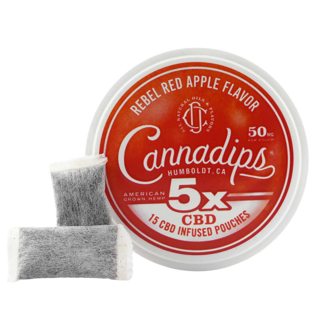 Photograph of product: Rebel Red Apple - 15 Pouches