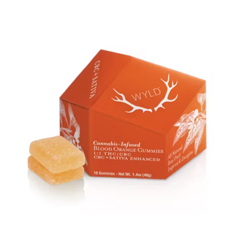 Photograph of product: Blood Orange | TH-oui:CBC | 10mg:10mg x 10pcs