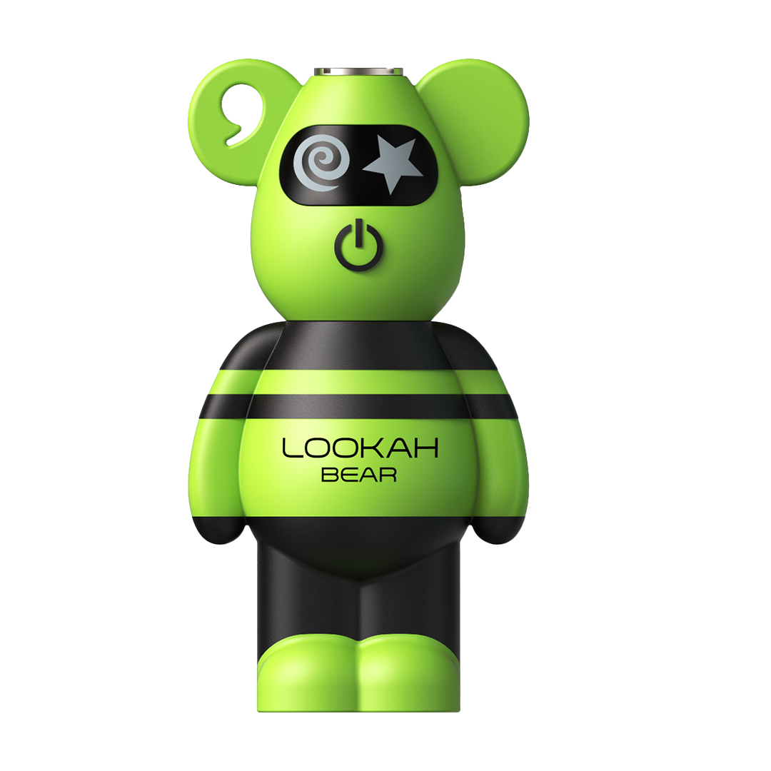 Photograph of product: Lookah Bear 510 Cart Battery - Green (TAX INCLUDED)
