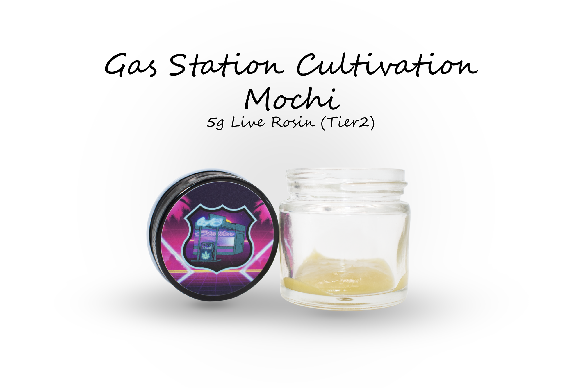 Photograph of product: Gas Station Cultivation | Mochi | Live Rosin (Tier 2)