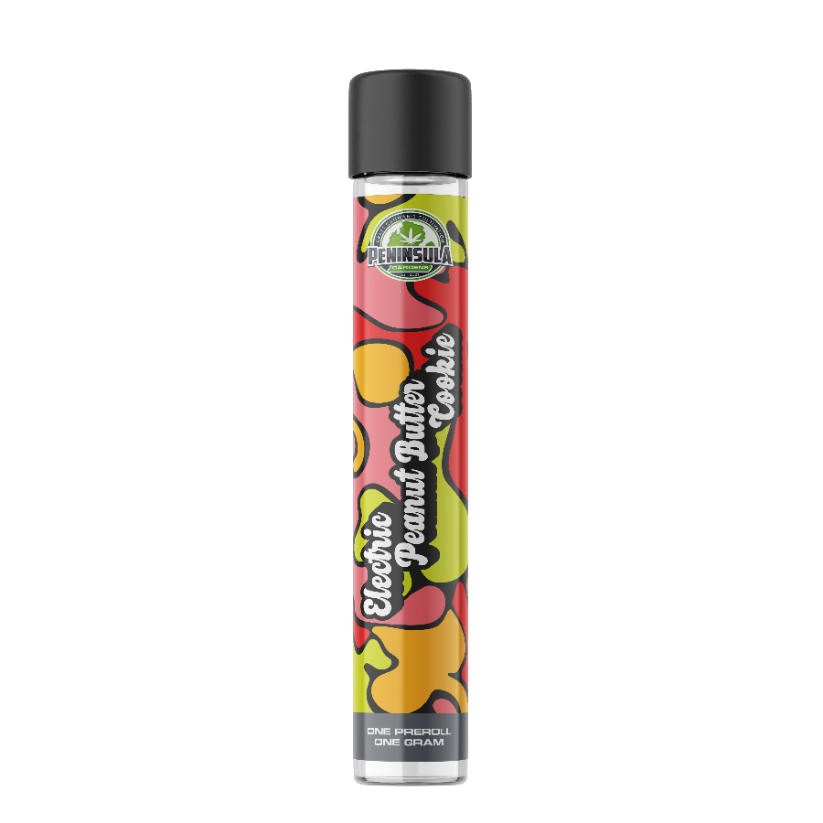 Photograph of product: Peninsula Gardens - Electric Peanut Butter Cookie Pre-Roll 1g