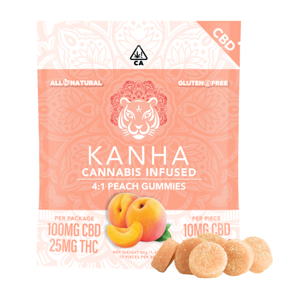 Photograph of product: KANHA TREATS CITRUS SPLASH ENERGY GUMMIES